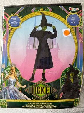 Wicked Elphaba Child Costume